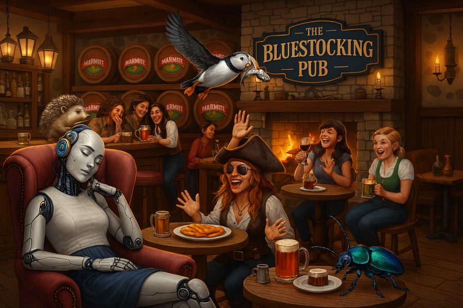 The Bluestocking - the one where the nights start to draw in