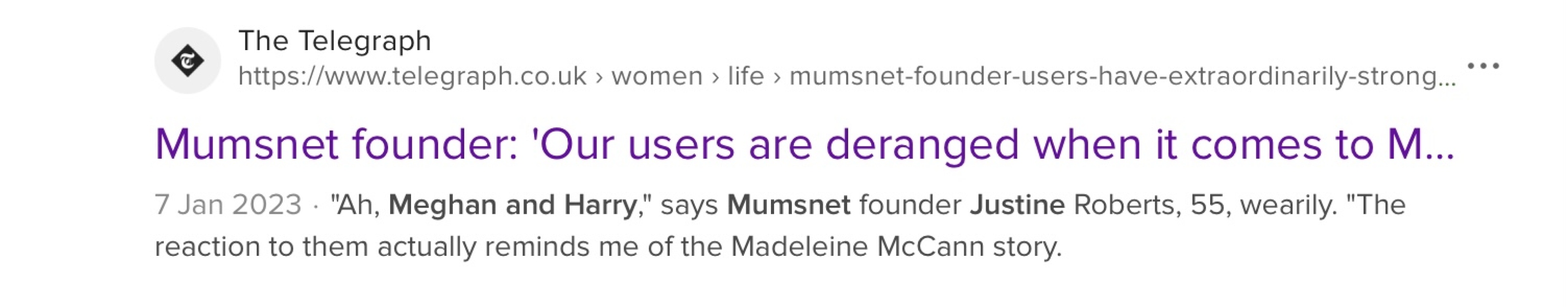 Is it true we are thought of as nutters by the owner of this site?