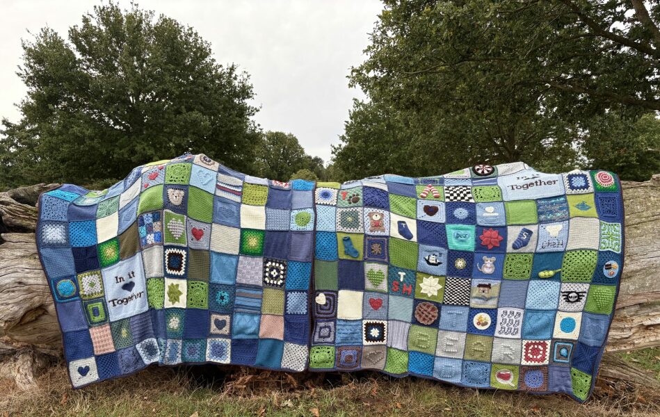 Woolly Hugs. Part 2.  The Blanket for lovely Swashbuckled