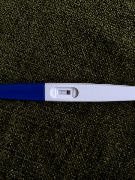 False positive on pink dye test - do I need to do anything??