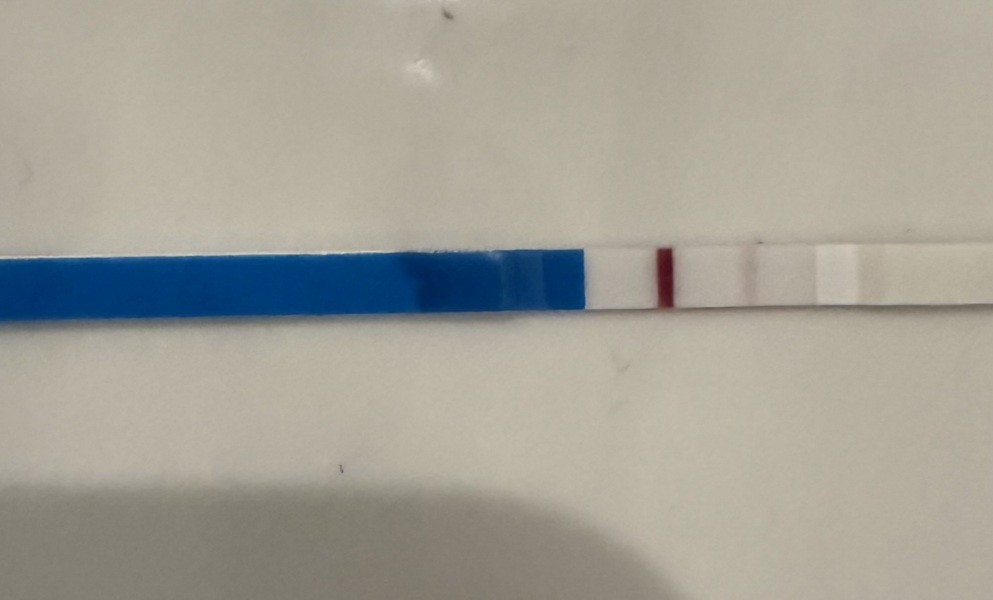 Is this test positive?