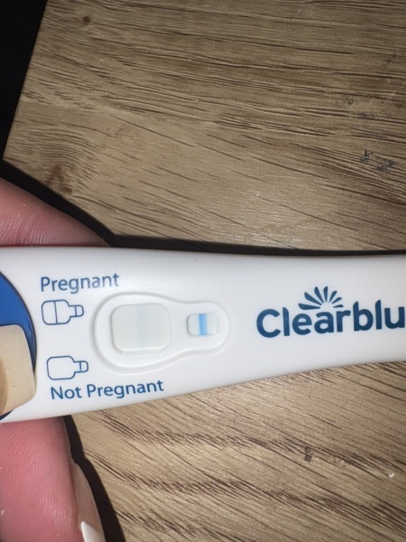 Is this a decent result for a clear blue 6 days early.
