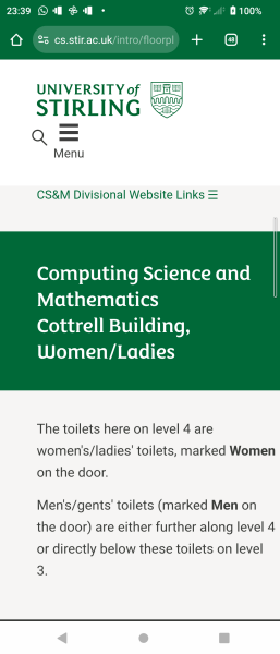 student university toilets