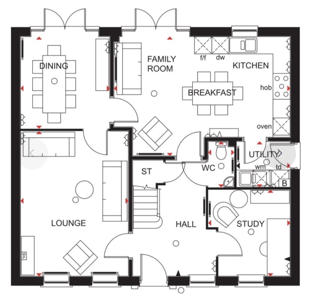 How to make more space in newbuild, any creative visionaries?