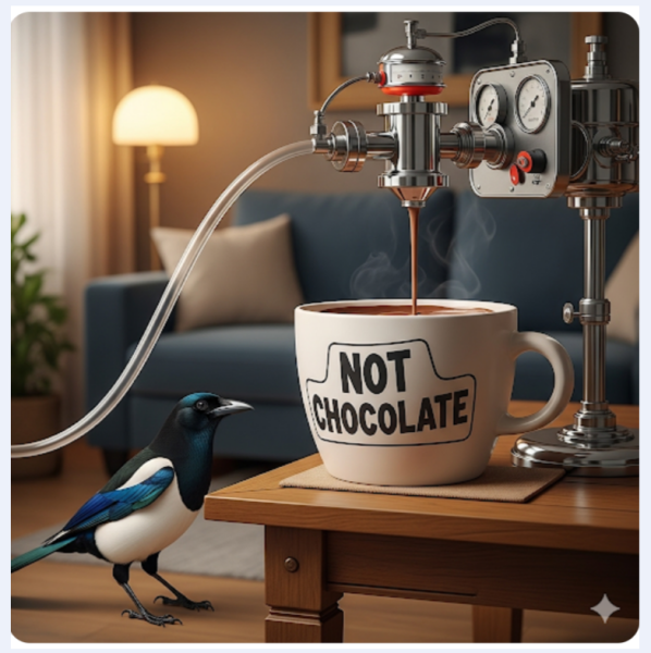 The Autumn Bluestocking - mist, mellow fruitfulness and hot chocolate!