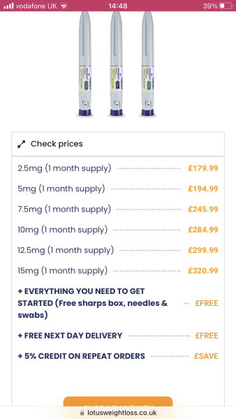Cost of weight loss drug Mounjaro to be heavily discounted across UK pharmacies amid price hike