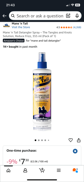 Best detangling spray