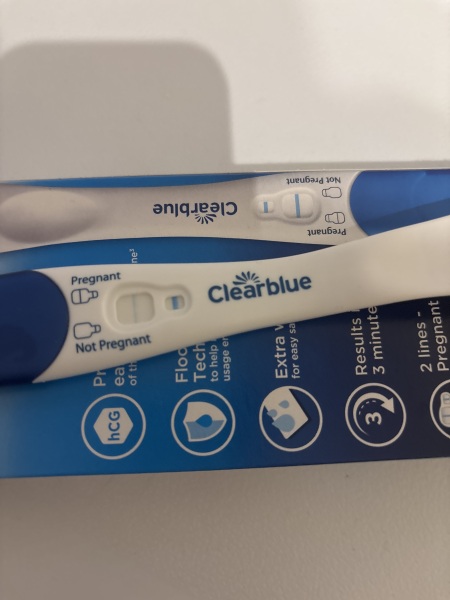 pregnancy test faint positive?