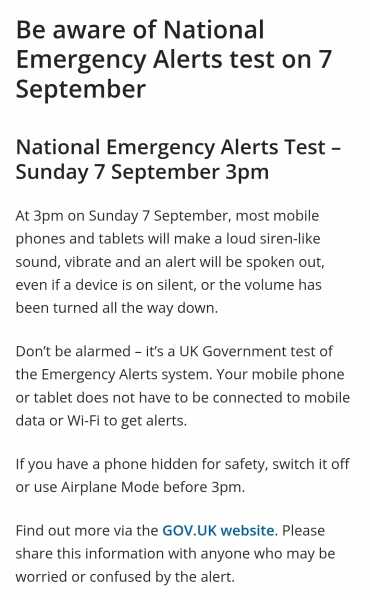 Hidden mobiles - this Sunday's Emergency Alert