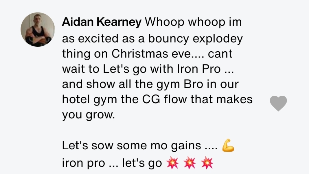 Lifting with Caroline Girvan- keeping it real and having a laugh along the way!