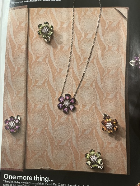 Flower pendant