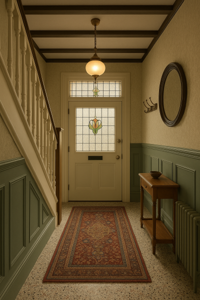 What to do with this Edwardian house hallway