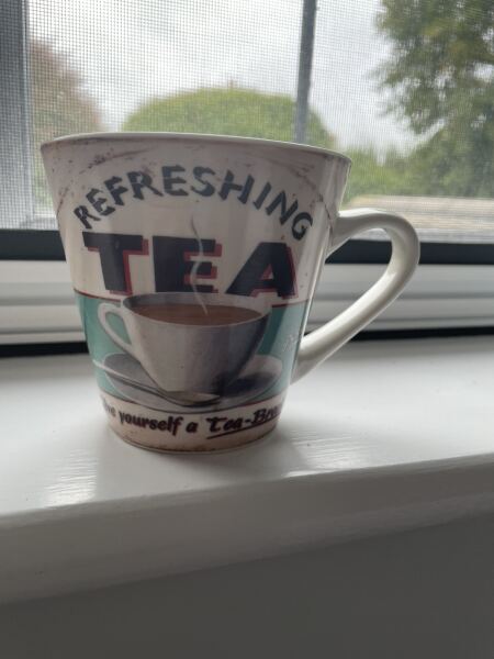 To ask a picture of your favourite mug for tea?