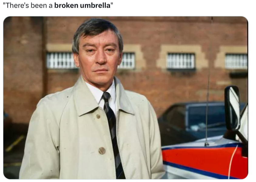 GC "alleged" to break trans activist's umbrella