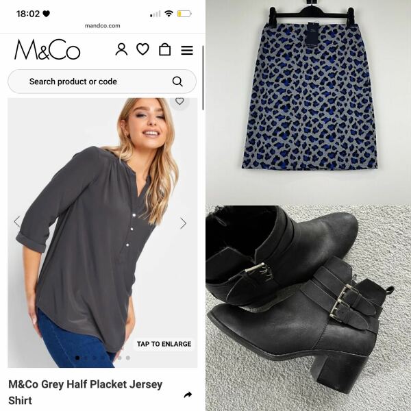 Help me find outfits for new college job?