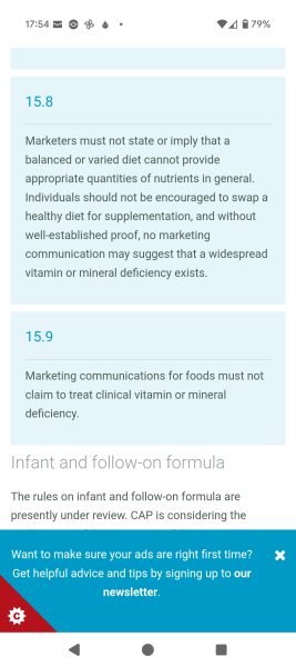 MN have used my quote to promote a product I’ve never bought 🤔