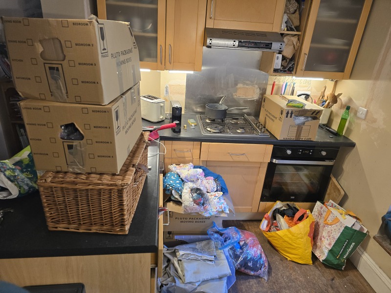 House left in a state following occupation order