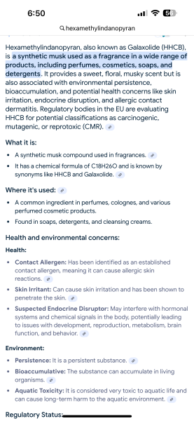 Mitchum & burning sensation