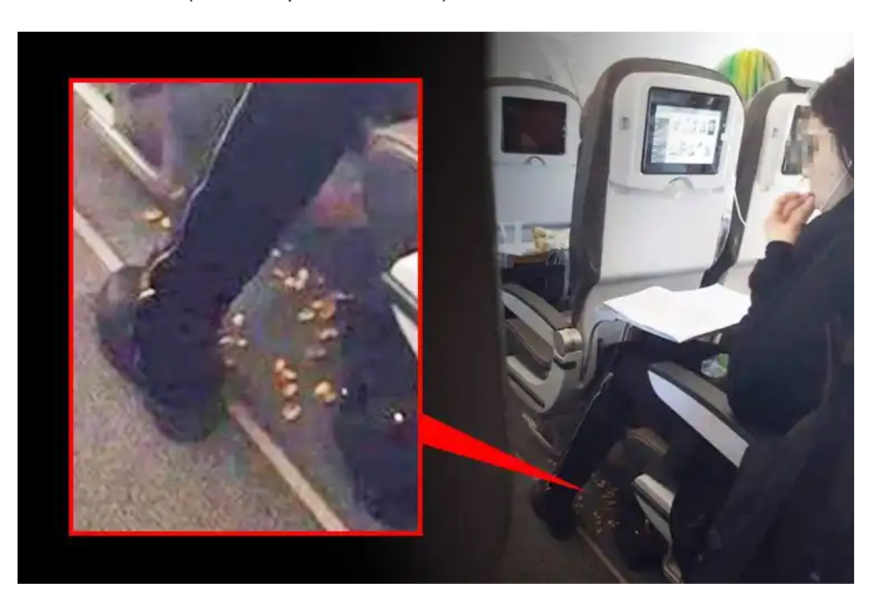 Would you eat a packet of nuts on a plane?