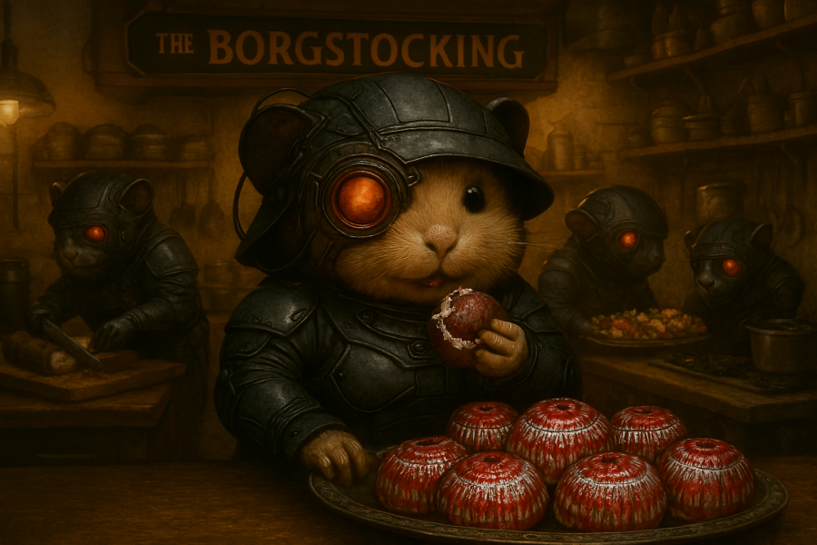 The Autumn Bluestocking - mist, mellow fruitfulness and hot chocolate!