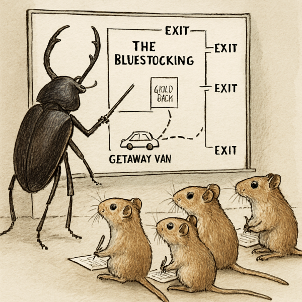 The Autumn Bluestocking - mist, mellow fruitfulness and hot chocolate!