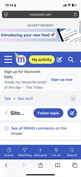 Can’t see the person