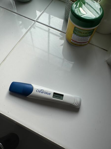 Inplantation bleeding or Start or Period