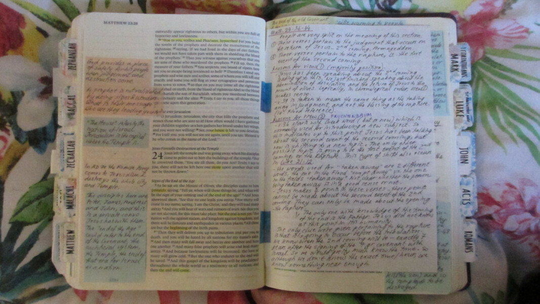 Bible journaling