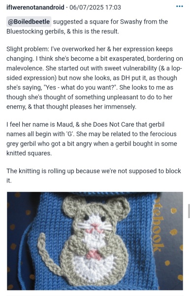 Woolly Hugs. Desperately sad news we are afraid. Making a Blanket for lovely Swashbuckled whose son has tragically died.