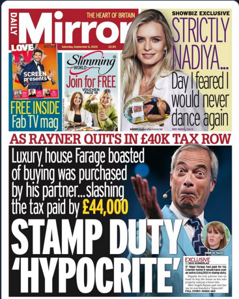 To think Farage surely has to go