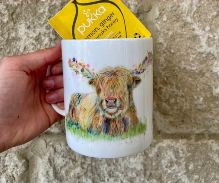 To ask a picture of your favourite mug for tea?