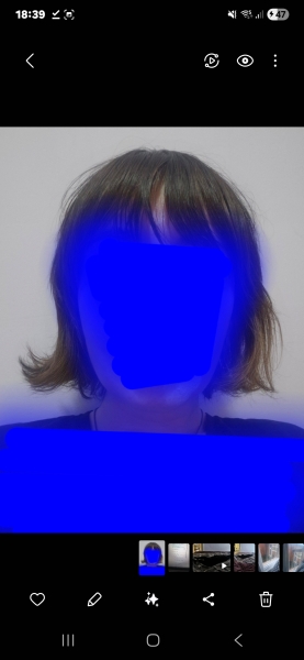 Sh it hair, don't know what to do with it!