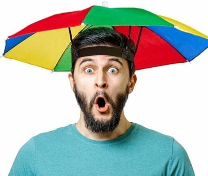 Smart rain proof hat