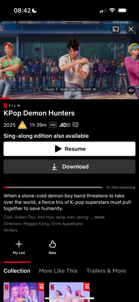 To ask you to help me work out which film DD5 is trying to describe