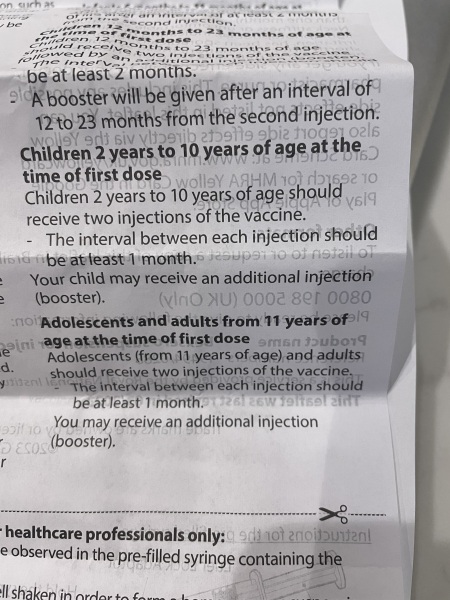 Meningitis and/or HPV vaccination before uni?