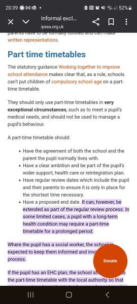 Starting primary school with sen no ehcp