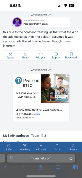 Constant intrusive videos