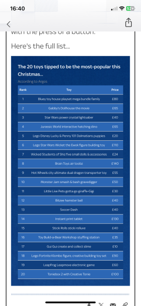 It's the return of the Christmas bargain thread - 1 - the one where it's the first one of the year