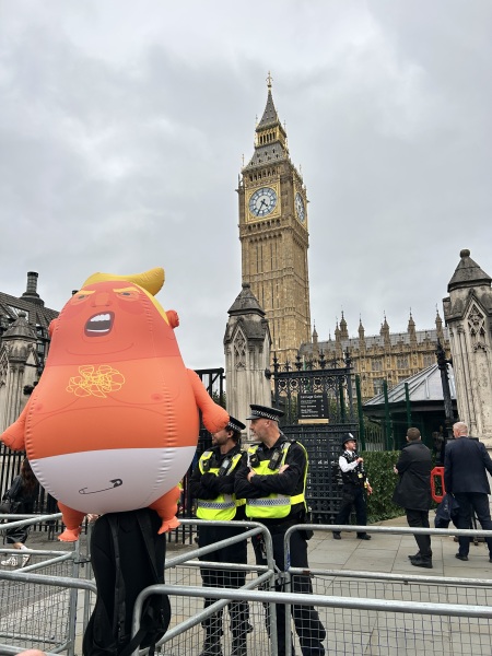 Trump visit to the UK