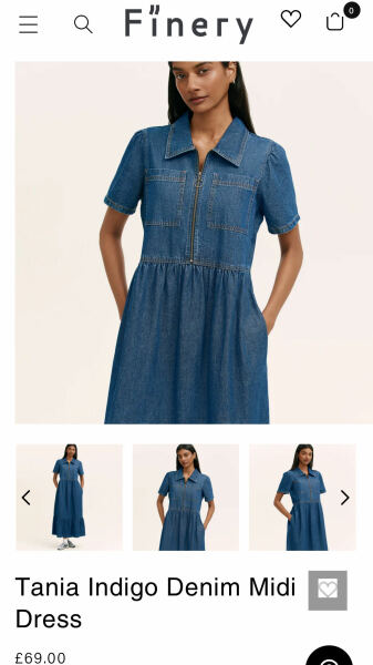 How would you style this denim dress?