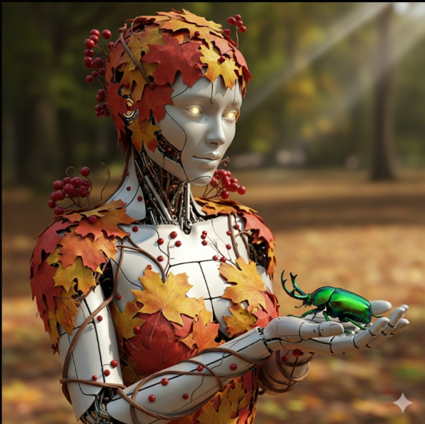 The Autumn Bluestocking - mist, mellow fruitfulness and hot chocolate!