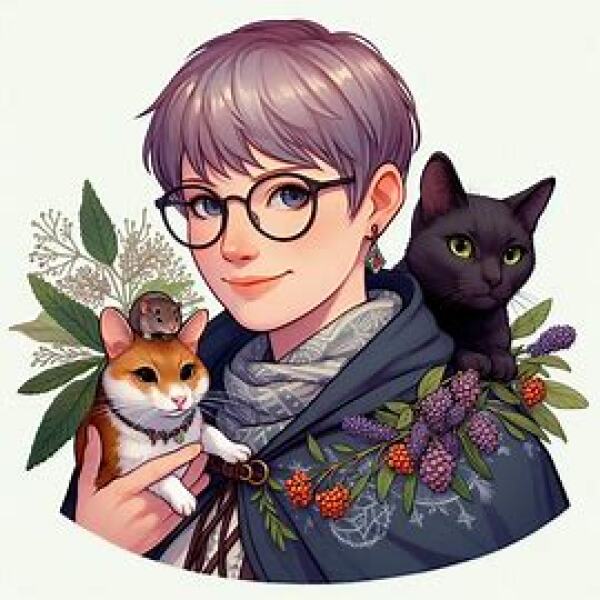 The Autumn Bluestocking - mist, mellow fruitfulness and hot chocolate!