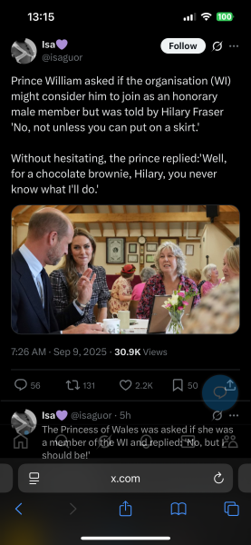 DH -v- The WI, Thread 2