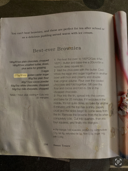 Infallible rich chocolate brownie recipe