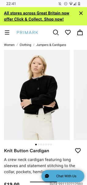 Sezanne type cardigan