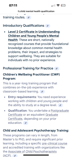 SAHM looking to retrain, possibly counselling?