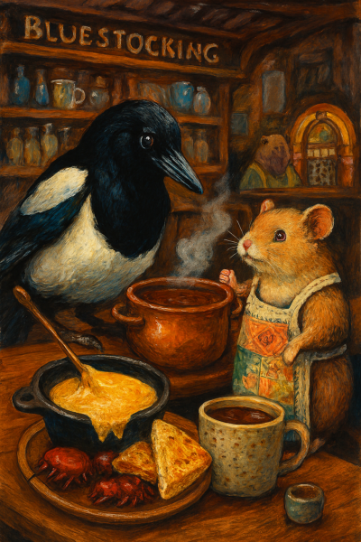 The Bluestocking - the one where the nights start to draw in