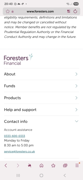Foresters Financial CTF (Children's Mutual)