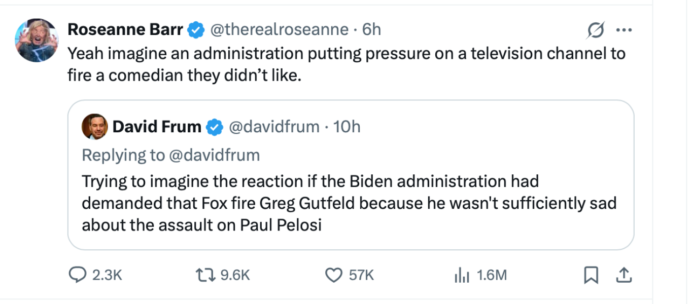 Right wing cancel culture at it again.