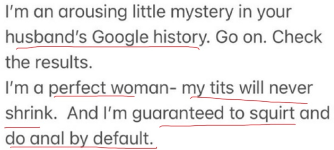 Men in women’s groups.